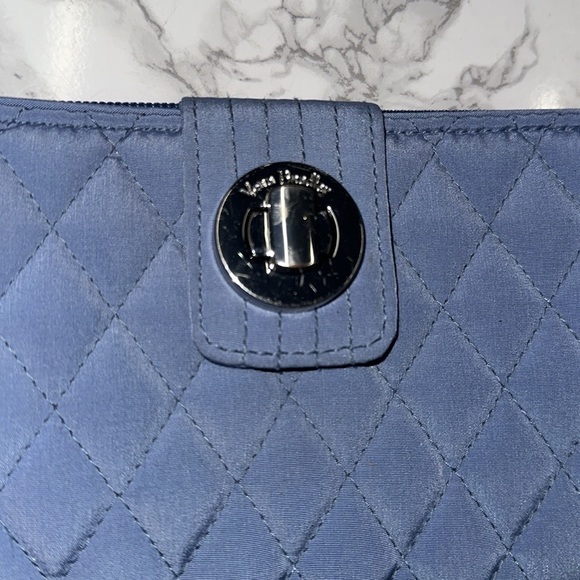 Vera Bradley Quilted Blue Wallet - Picture 4 of 8